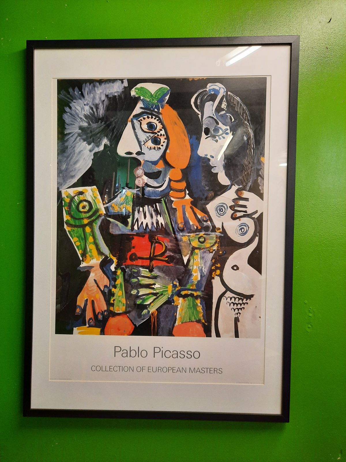 Pablo Picasso Collection Of European Masters Framed Print / Matador E Femme Nue