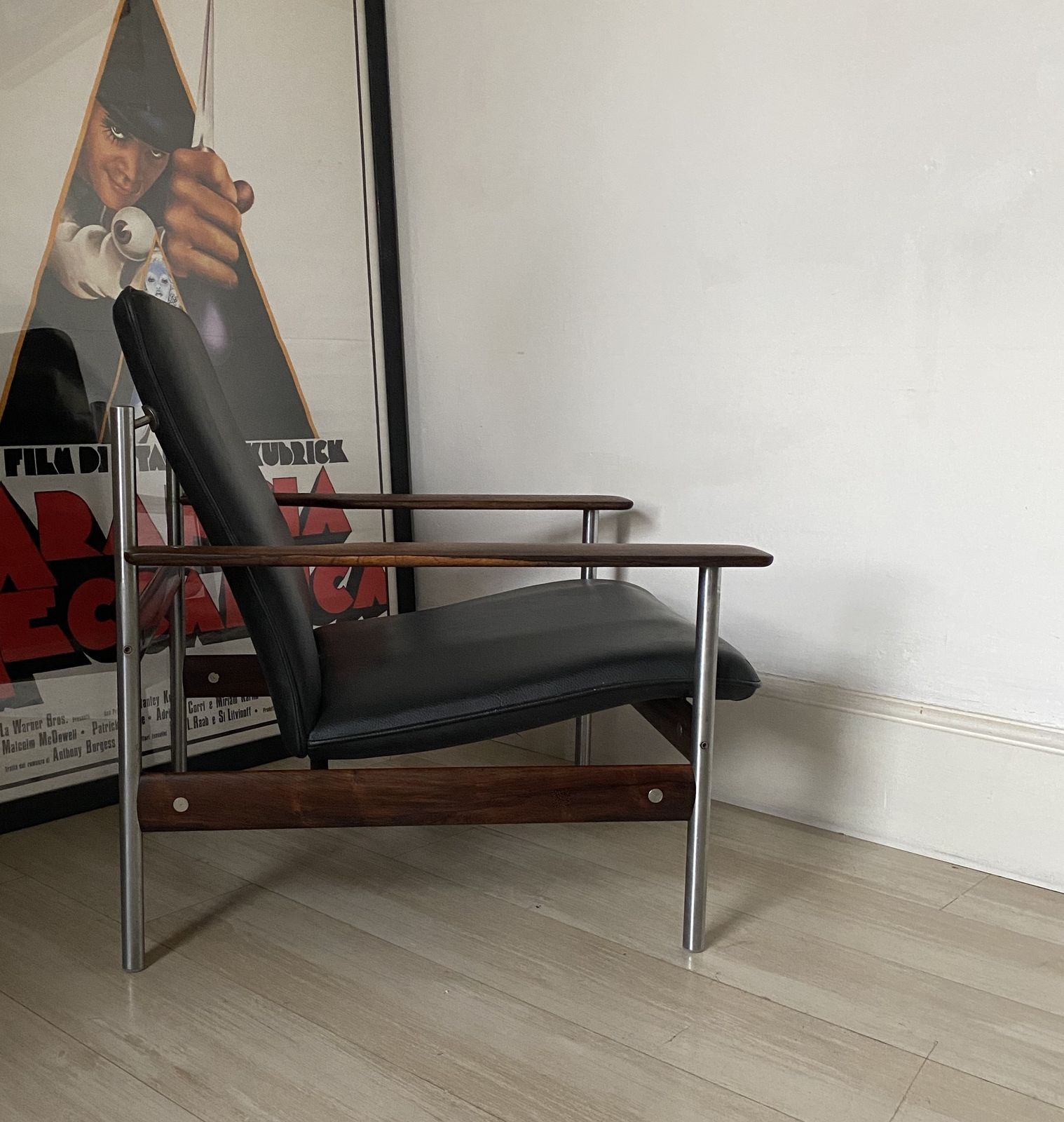 Mid Century Norwegian Dokka Møbler Armchair