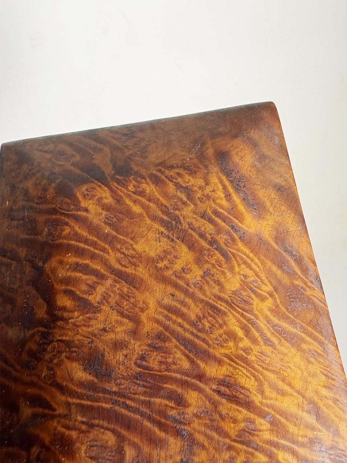 Rectangular Wooden Box, France, 1970 photo vintage