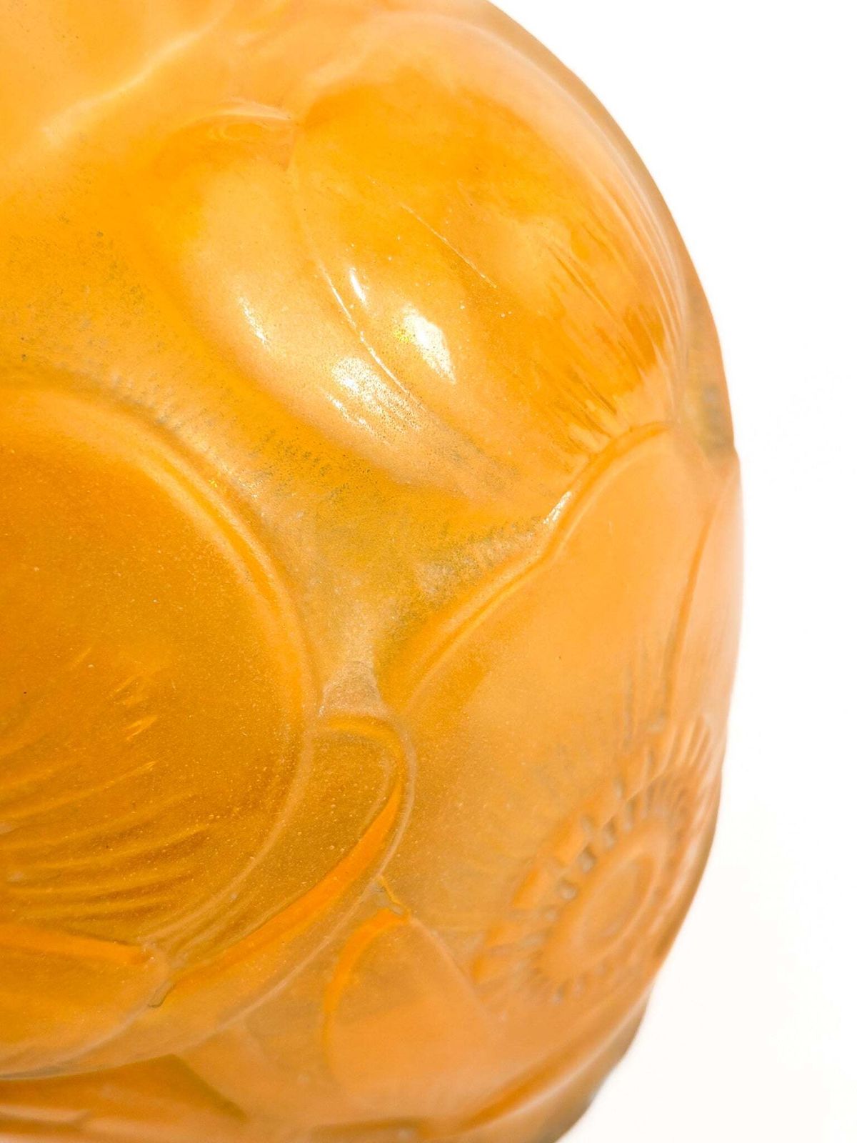 Art Deco Vase In French Glass Paste By Pierre D'avesn, 1930s photo vinterior