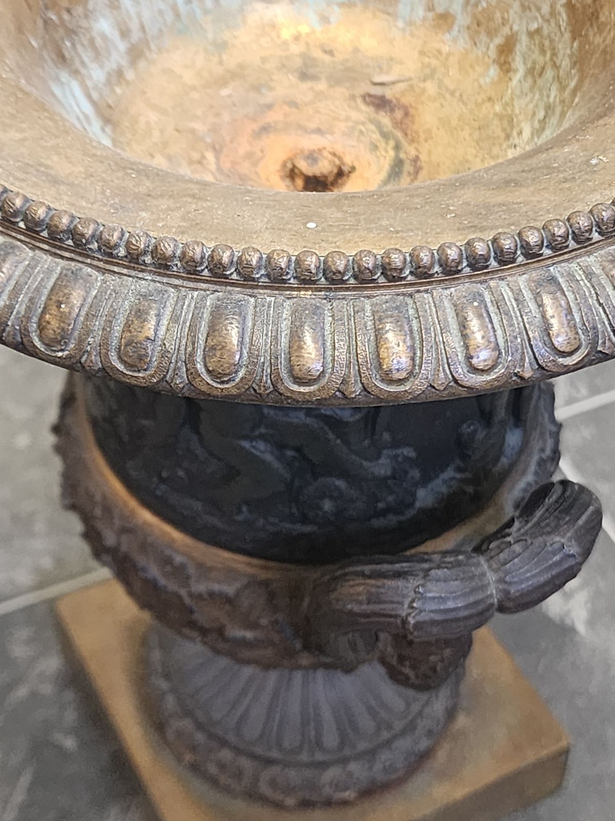 photo buy 19th Century Grand Tour Bronze Medici Style Urn