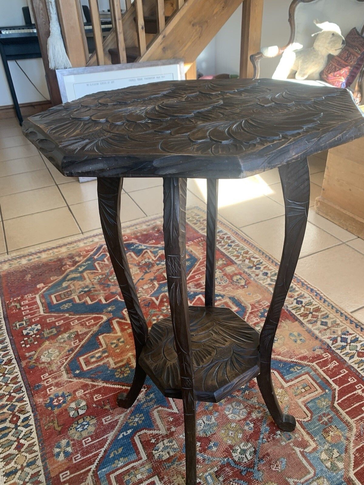photo furniture Arts And Crafts Liberty Japanese Chrysanthemum Table.
