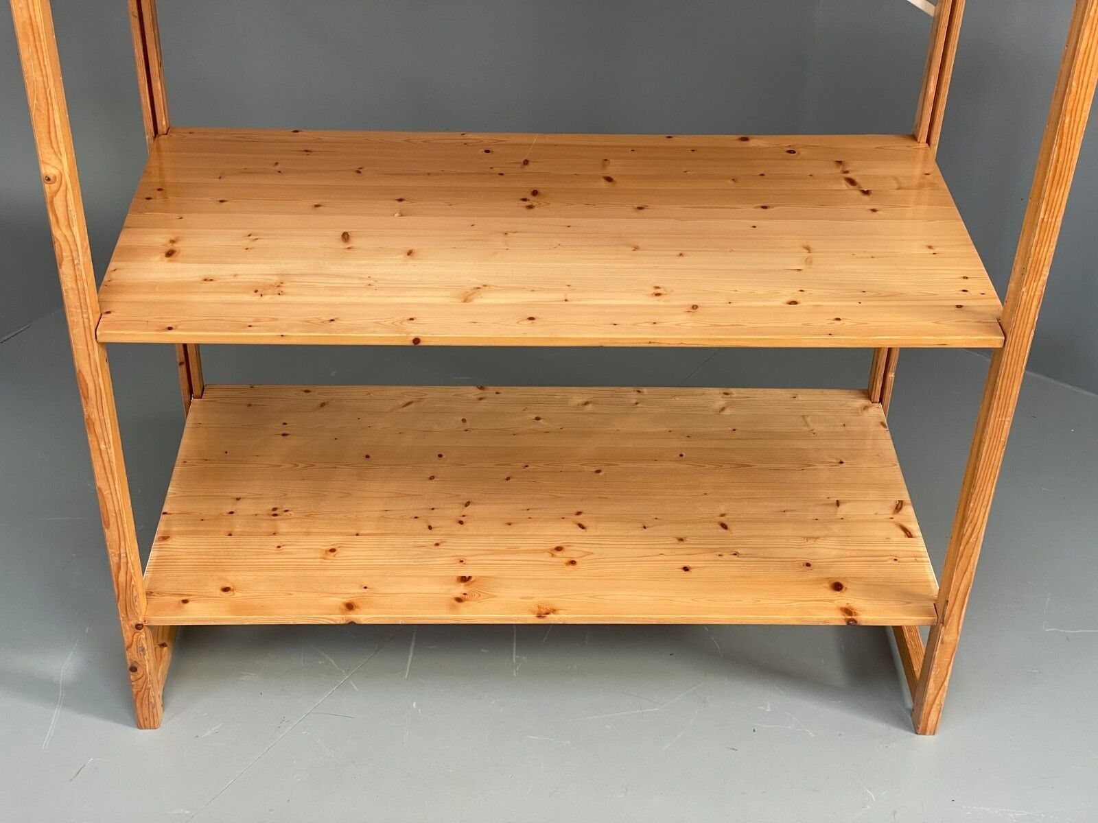 Lundia Pine Shelving System Vintage Adjustable Retro Scandi photo 325.0