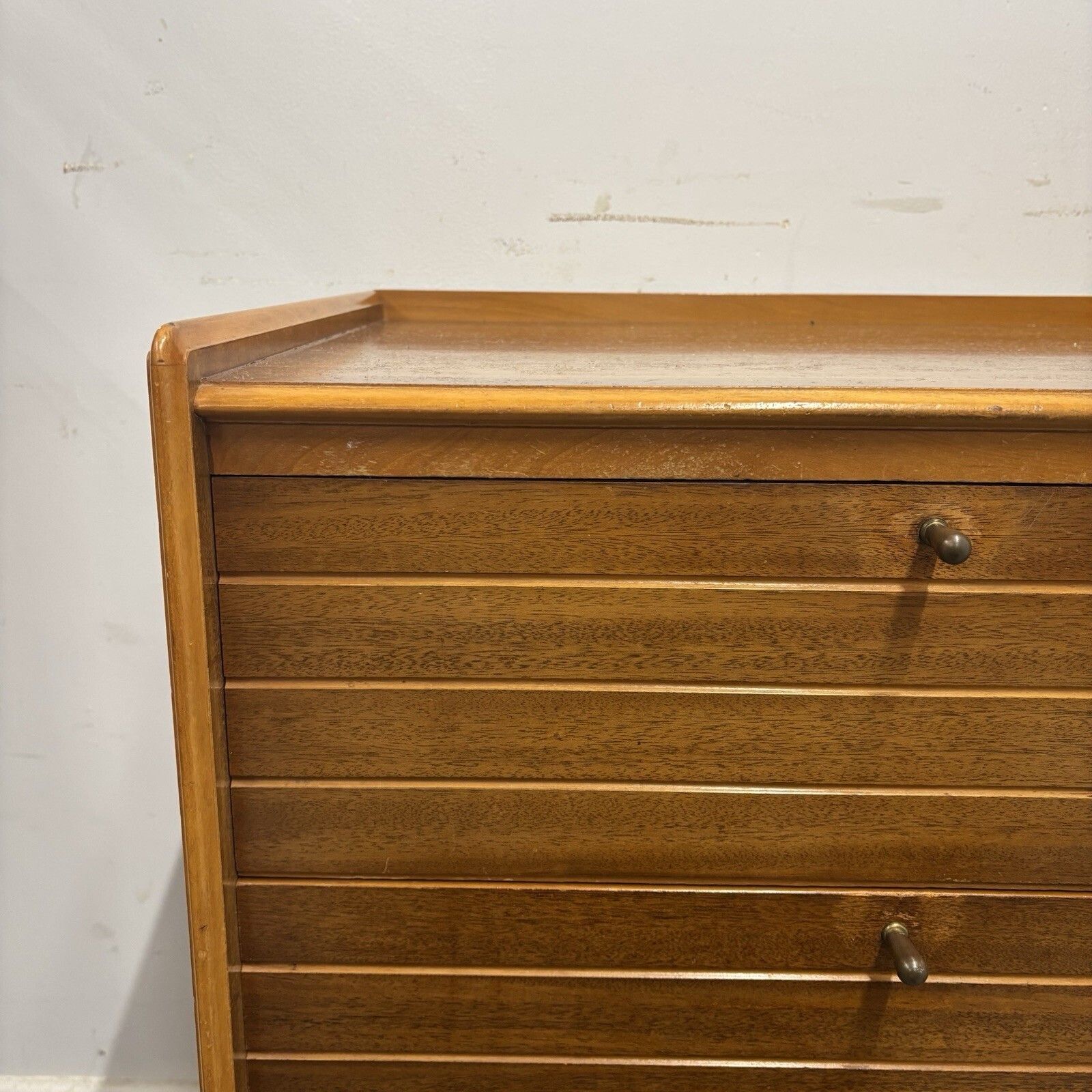 photo vinterior Mid Century Sideboard 1960s Vintage Cabinet With Drawers & Bar Storage