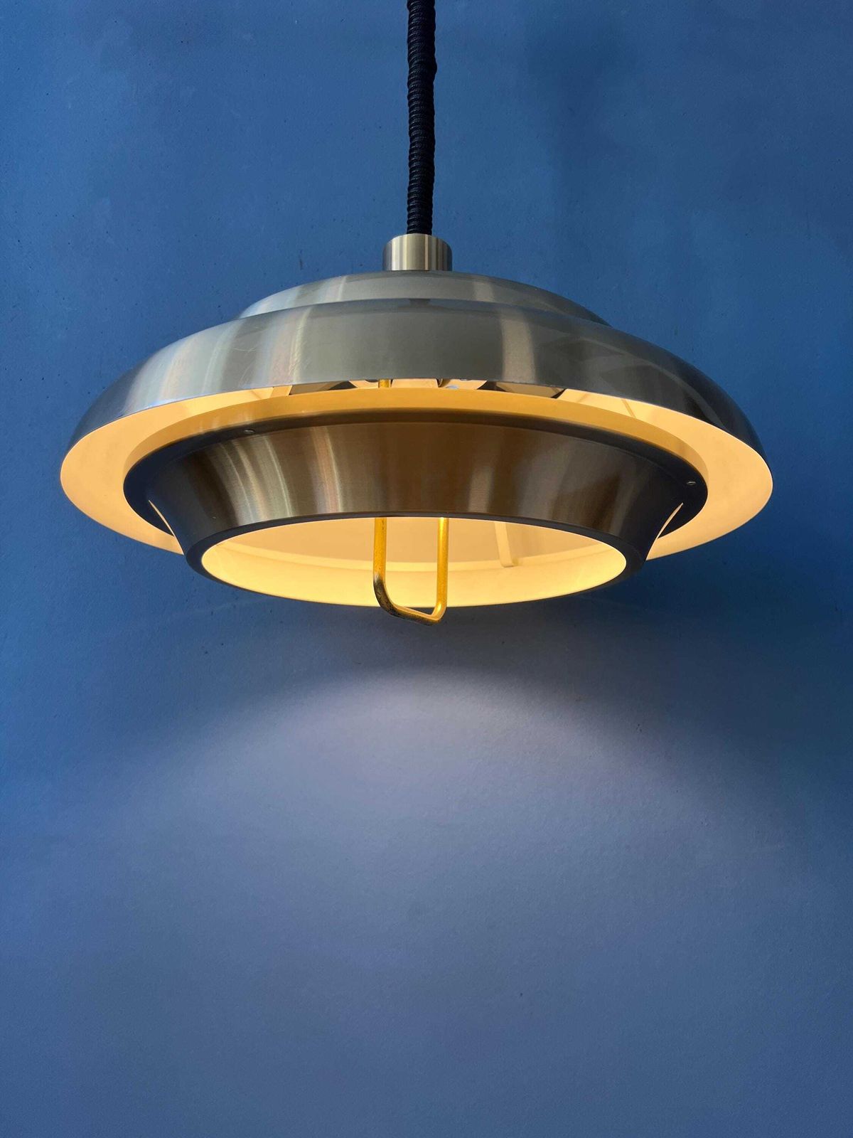Dijkstra Mid Century Space Age Ufo Hanglamp photo Verlichting
