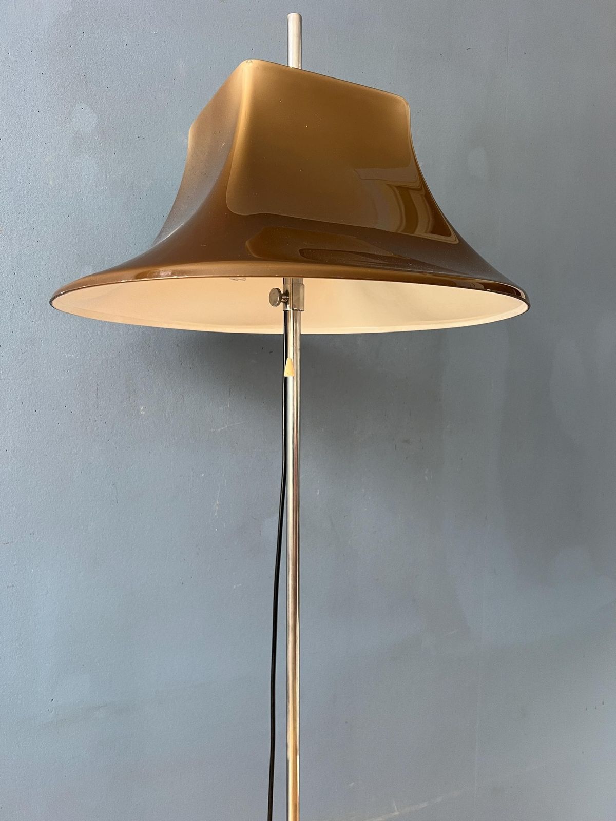 photo for sale Mid Century Witch Hat Space Age Floor Lamp By Willem Hagoort