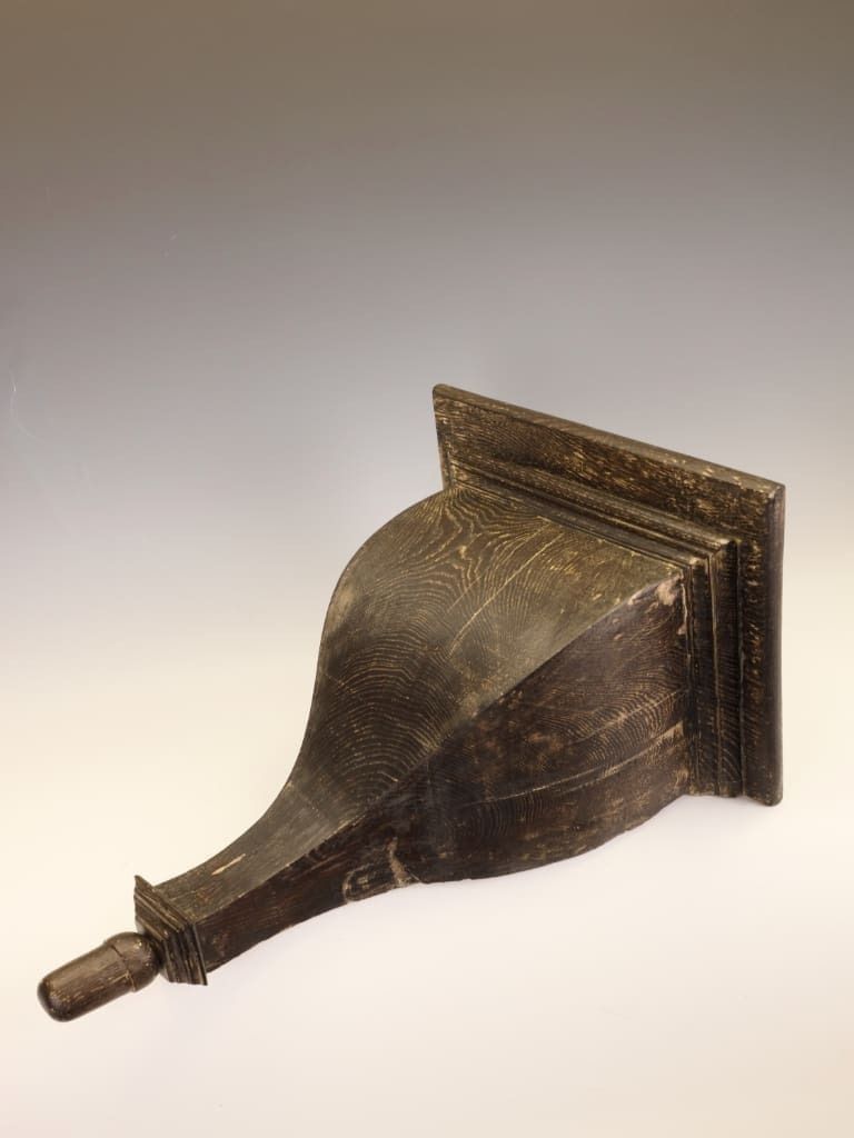 A Monumental 19th Century Solid Oak French Convent Display Shelf photo furniture