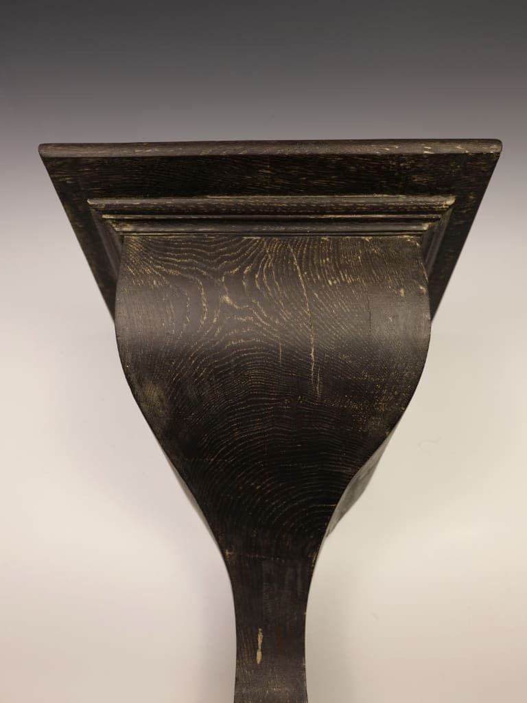 A Monumental 19th Century Solid Oak French Convent Display Shelf photo 850.0
