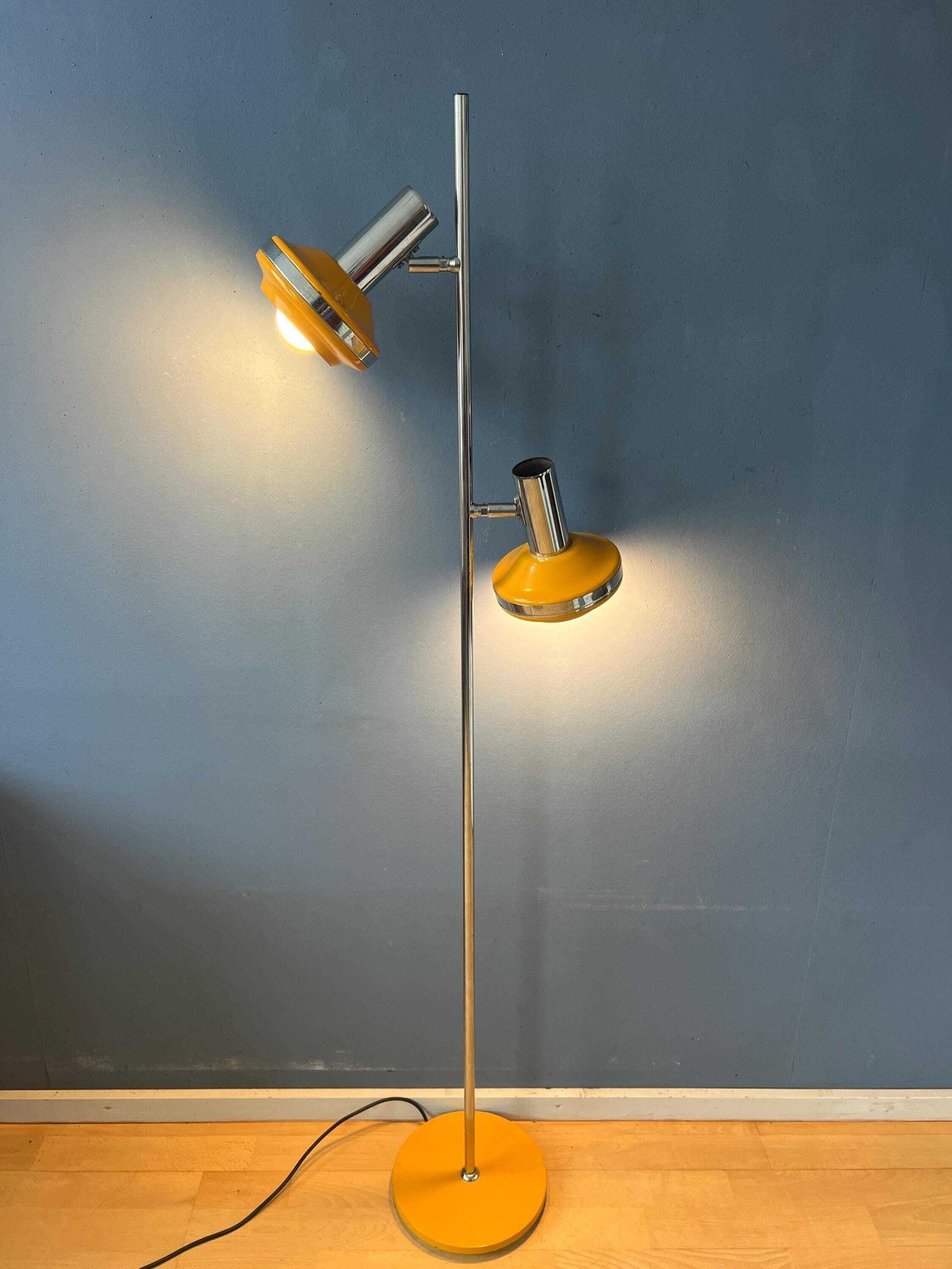 Mid Century Space Age Hustadt Leuchten Floor Lamp photo furniture