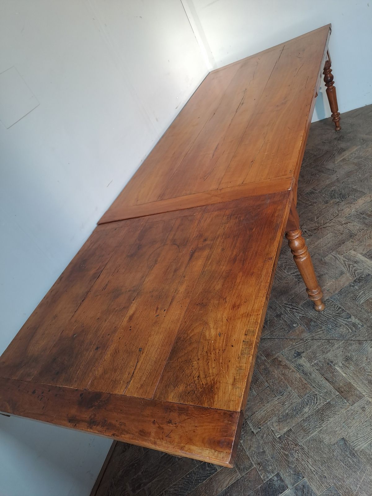 Mid 19th Century French Cherrywood Farmhouse Table photo furniture