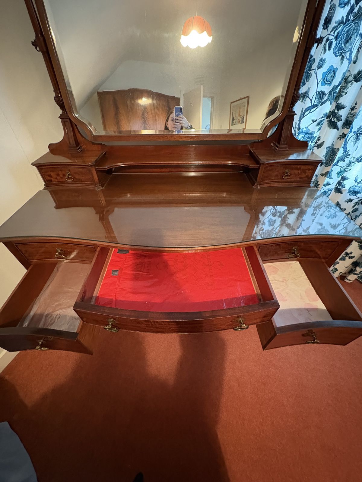 Edwardian Mahogany Dressing Table photo 700.0