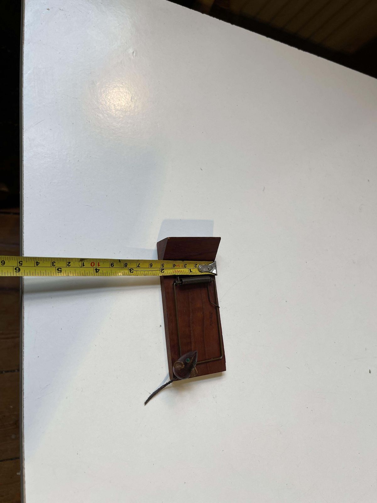 Scandinavian Mid Century Mousetrap Paper Holder In Teak, 1960s photo vintage