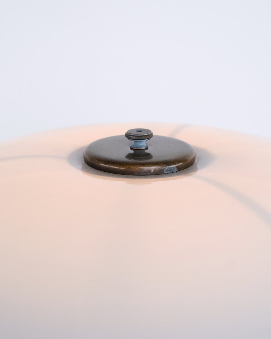 Poul Henningsen Table Lamp Model Ph 4/3 In Burnished Brass For Louis Poulsen, 1930s. photo vinterior