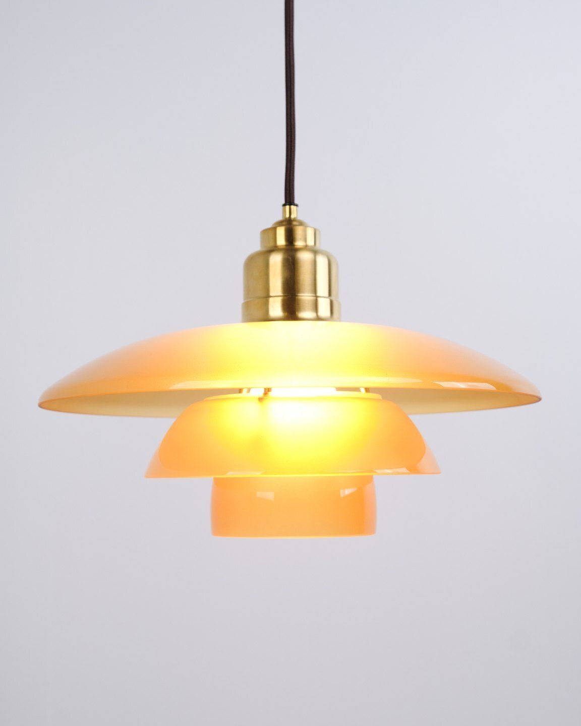 Poul Henningsen Pendant Lamp Model Ph 3½ 3 Limited Edition For Louis Poulsen. photo Lighting