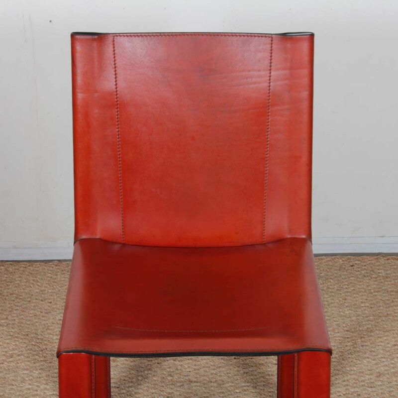 Set Of 8 Chairs By Carlo Bartoli For Matteo Grassi, 1980 photo vinterior