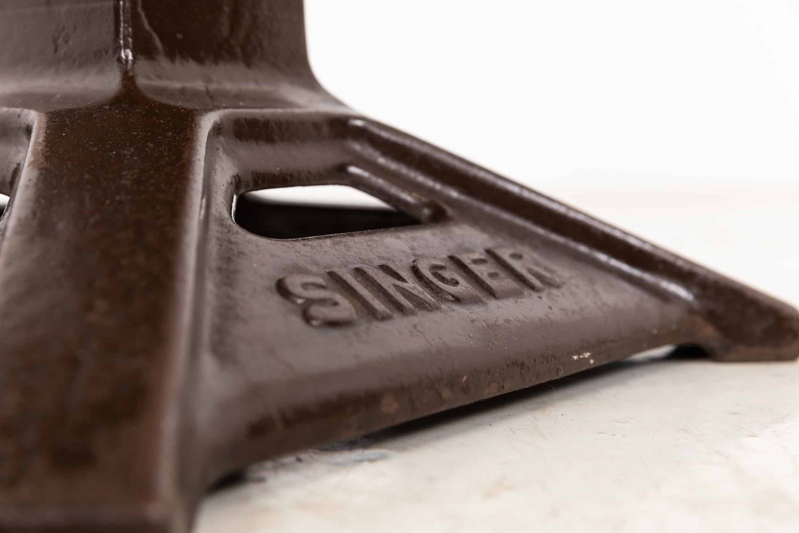Vintage Industrial Singer Factory Machinist Chair photo furniture
