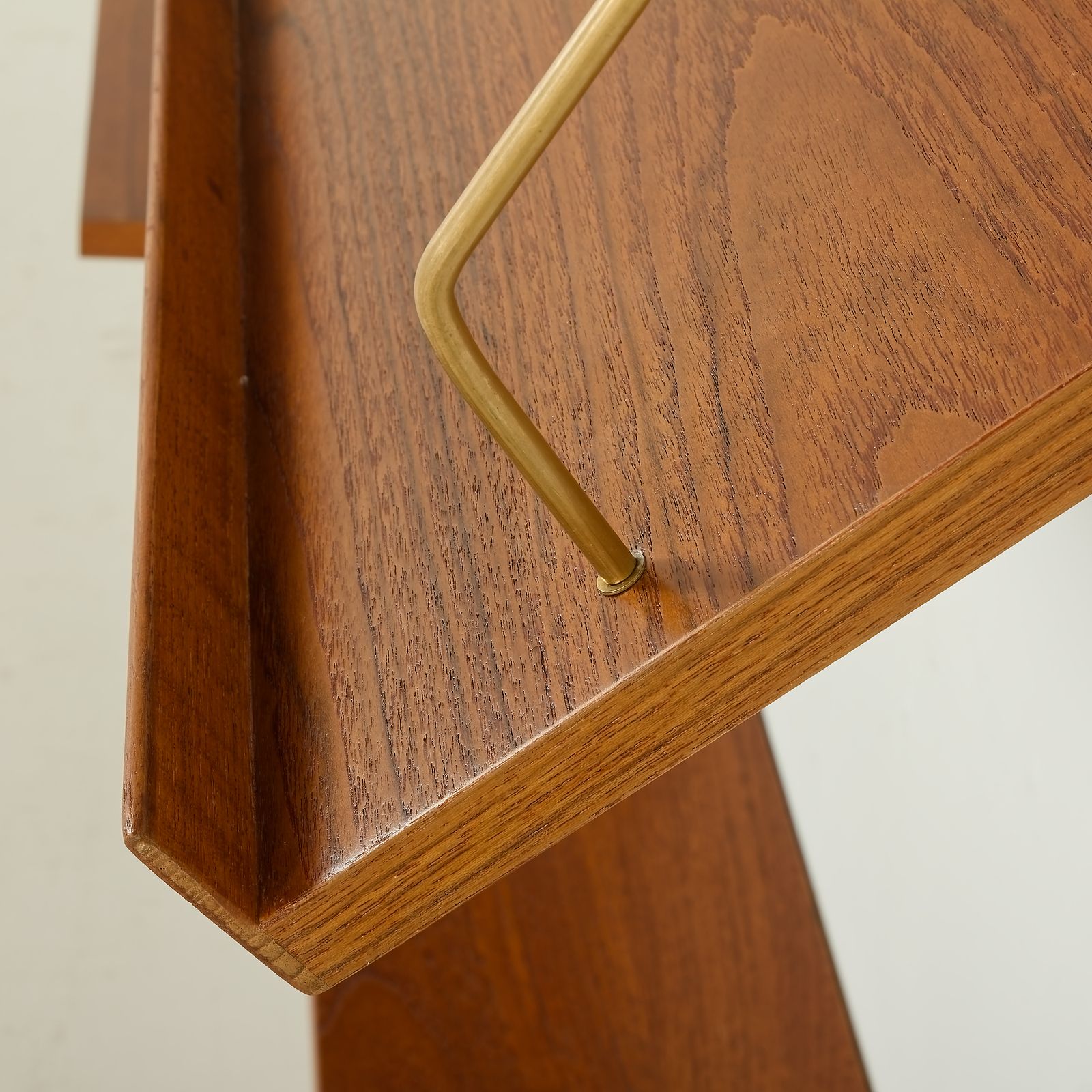 photo for sale Danish Vintage Teak Wall Unit Attr. To Preben Sorensen, 1960s