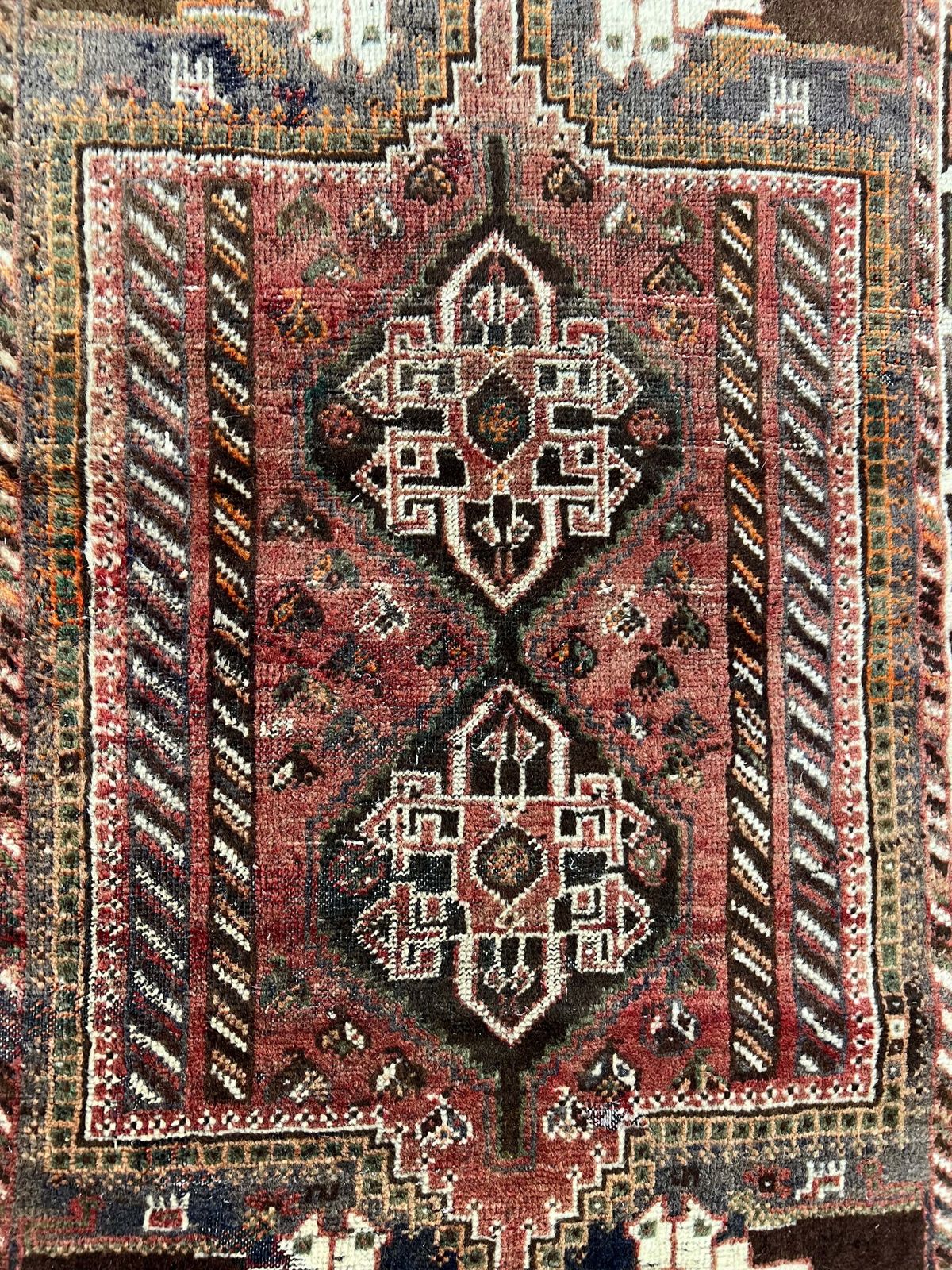 153cm X 105cm Muted Tones Woollen Vintage Rug photo buy