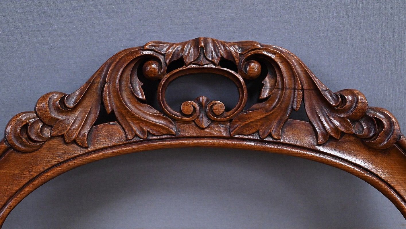 2630.0 Set Of 4 Mahogany Chairs, Napoleon III Period   Second Half Of The 19th Century photo