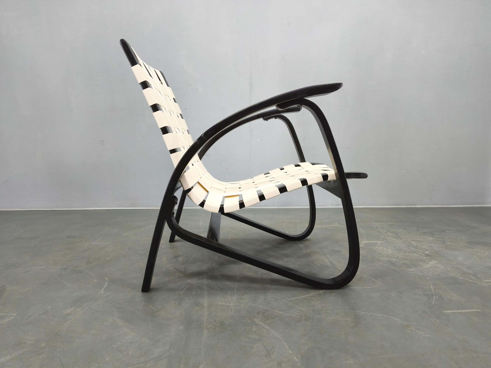 Jan Vanek Bentwood Lounge Chair, Czechoslovakia, 1960s photo 1393.0