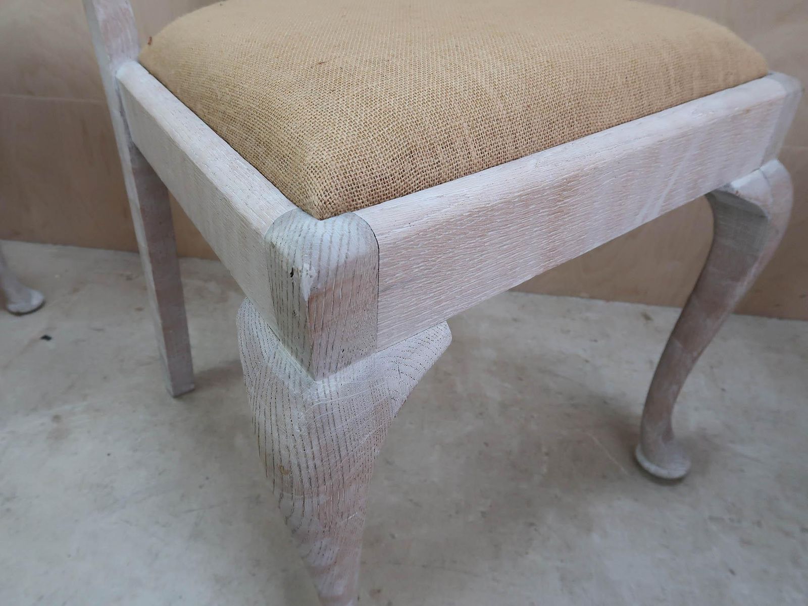photo for sale Harlequin Set Of 6 Antique Gustavian Style Urn Back Dining Chairs.English C.1920