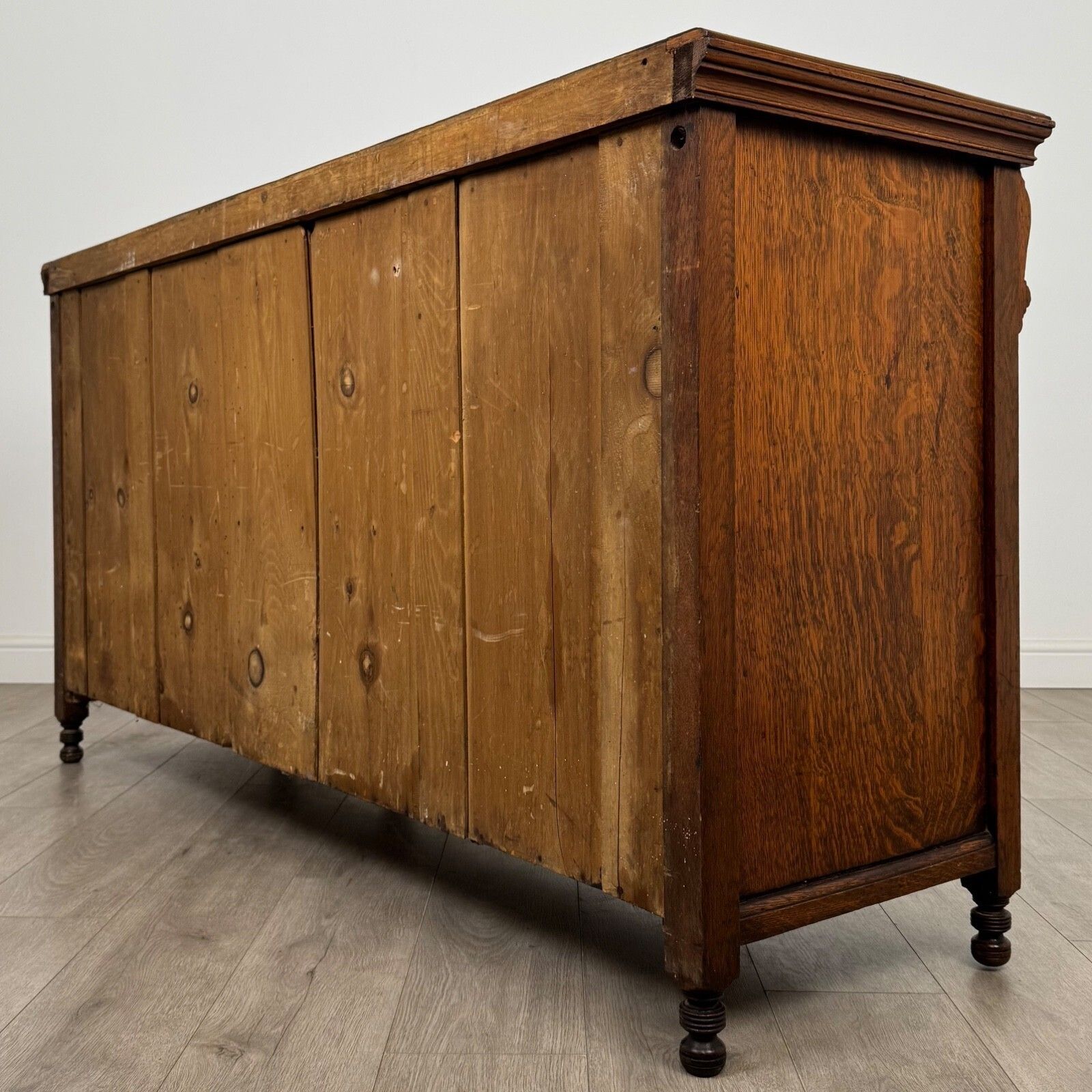 Antique 20th Century Fine Quality Edwardian Sideboard In Oak photo buy