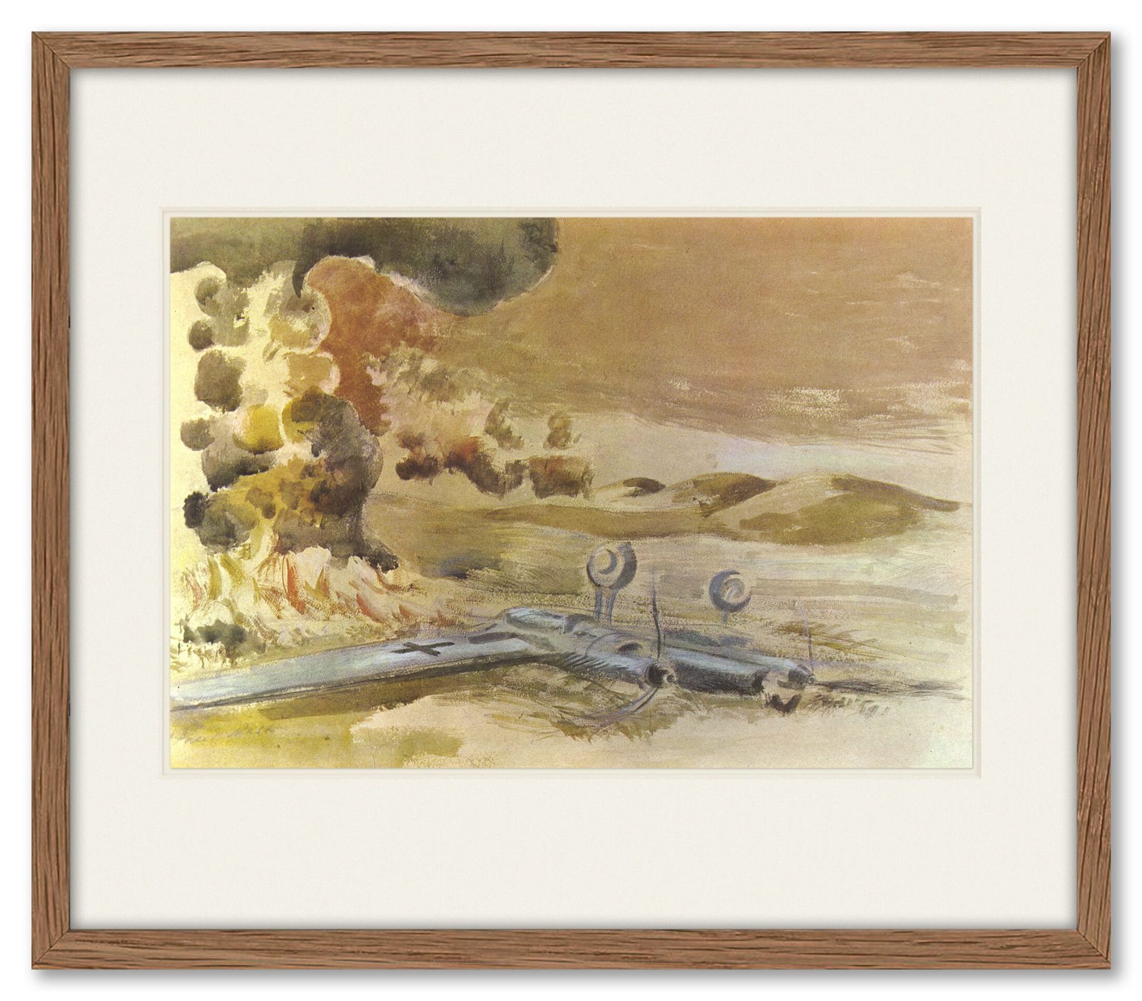 Fine 1960s Print Of Important British Artist