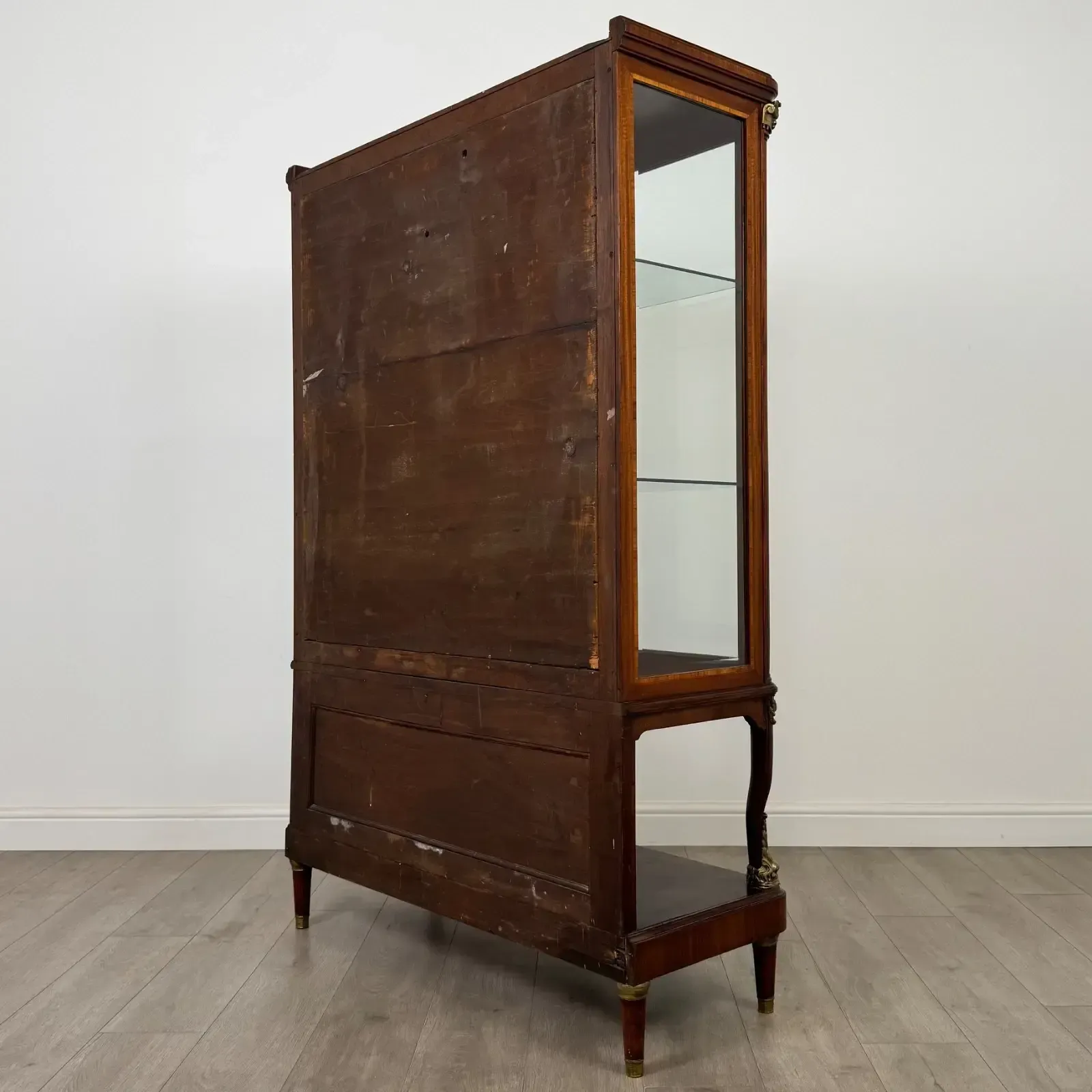 Antique 19th Century French Display Cabinet In Mahogany ( Af 5434 ) photo buy