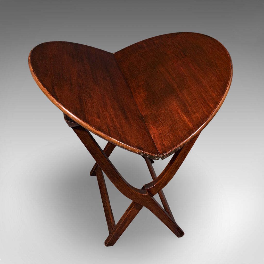 Antique Garden Party Serving Table, English, Folding, Lounge, Veranda, Victorian photo furniture