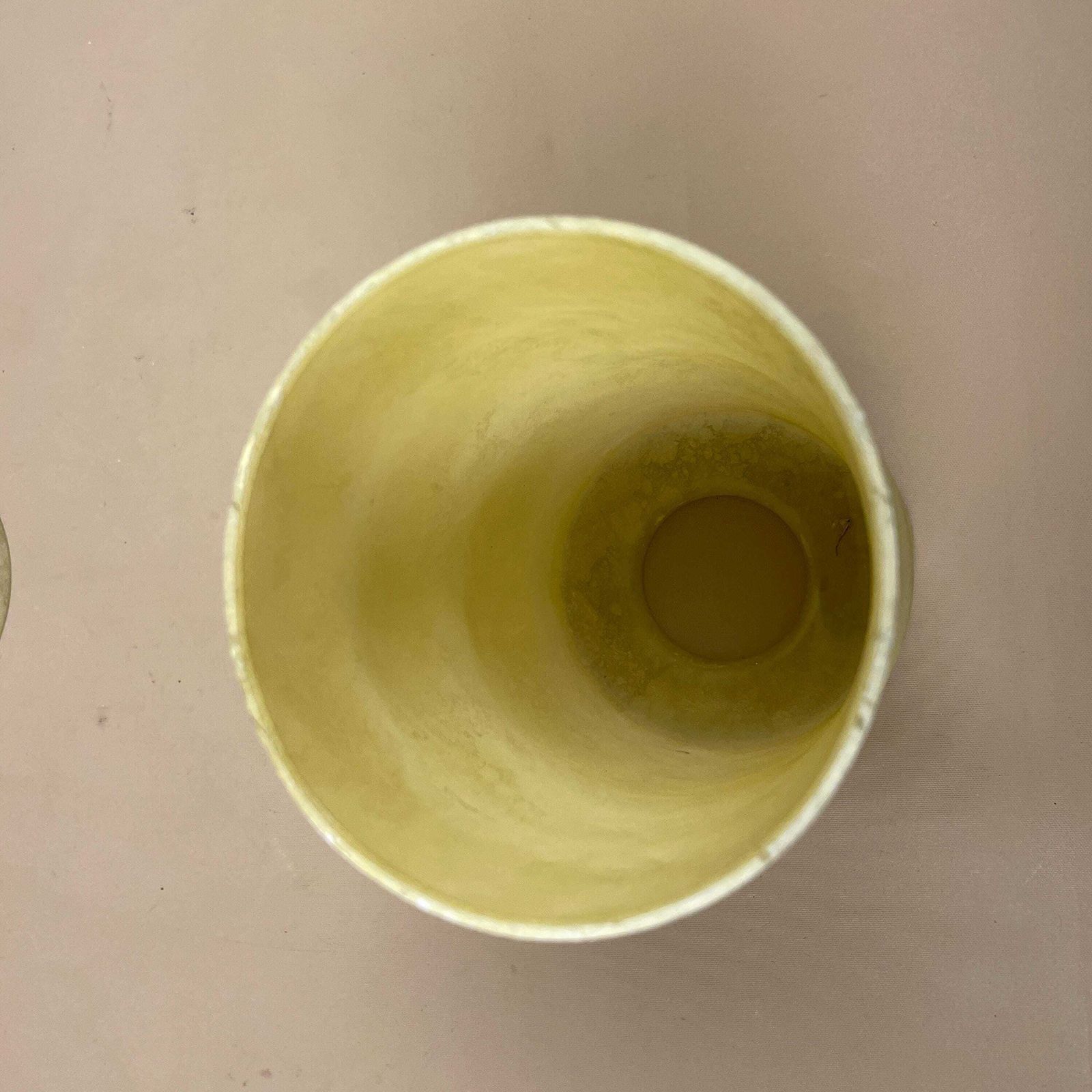 photo furniture Pair Of Glass French Lamp Shade Cylinder Pendant Lampshade Tiffany Lightshade Light Cream Pendant Art Deco Marbled Pattern Patterned 2