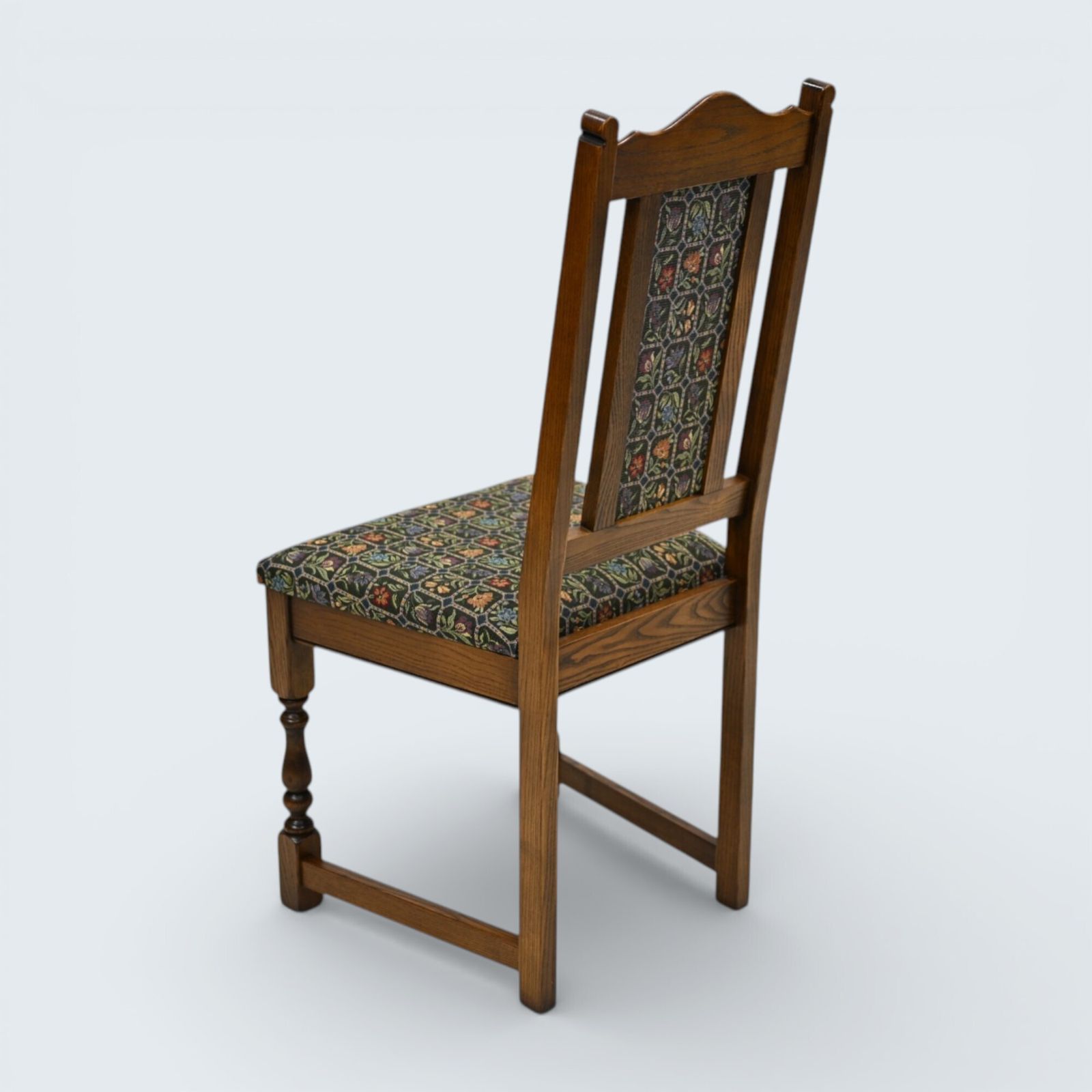 4 Old Charm Dining Chairs Widford Green Light Oak Upholstery Free Uk Delivery* photo buy
