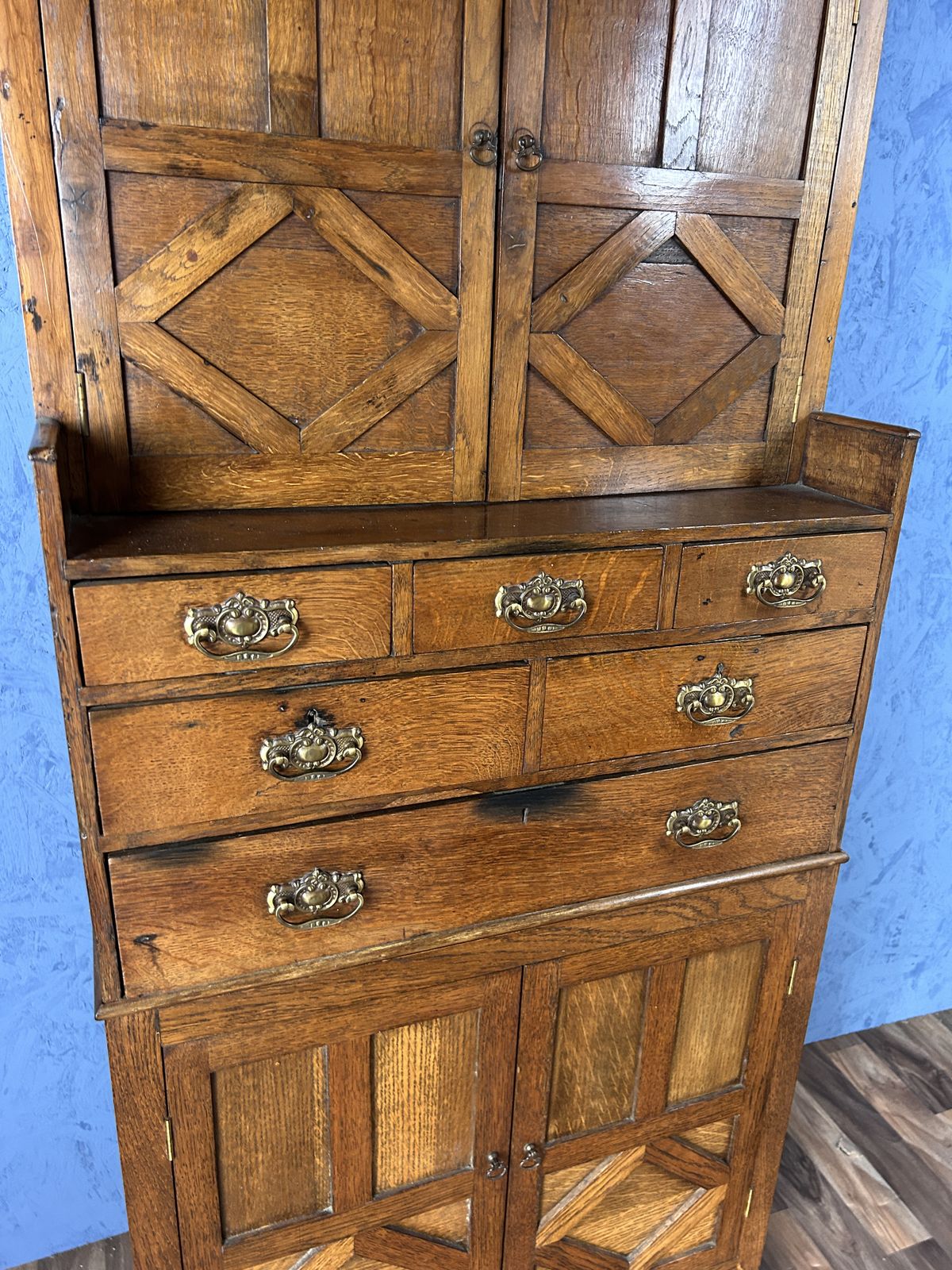 An Early 20th Century Oak Dentist Dental Cabinet Cupboard Antique Arts & Crafts photo for sale
