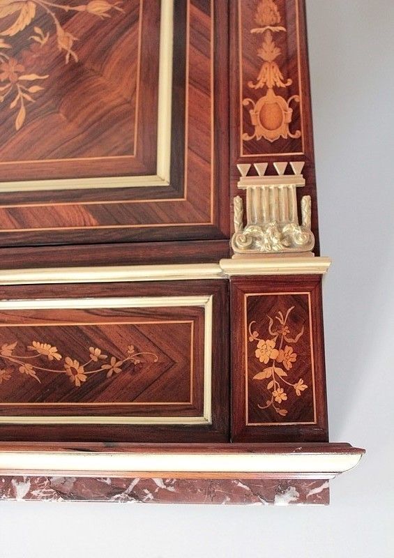 Secretary In Marquetry Napoleon III photo buy