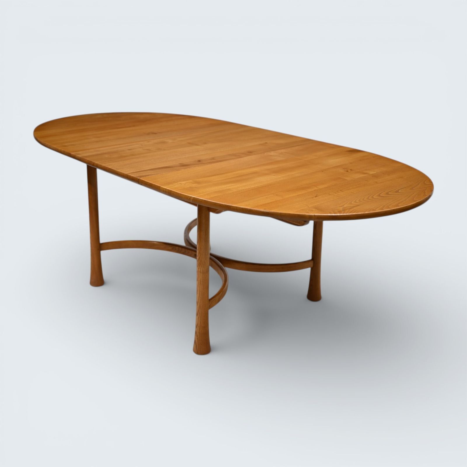 Ercol Saville Dining Table Extending Light Finish 926 Seats 8+ Free Uk Delivery photo for sale