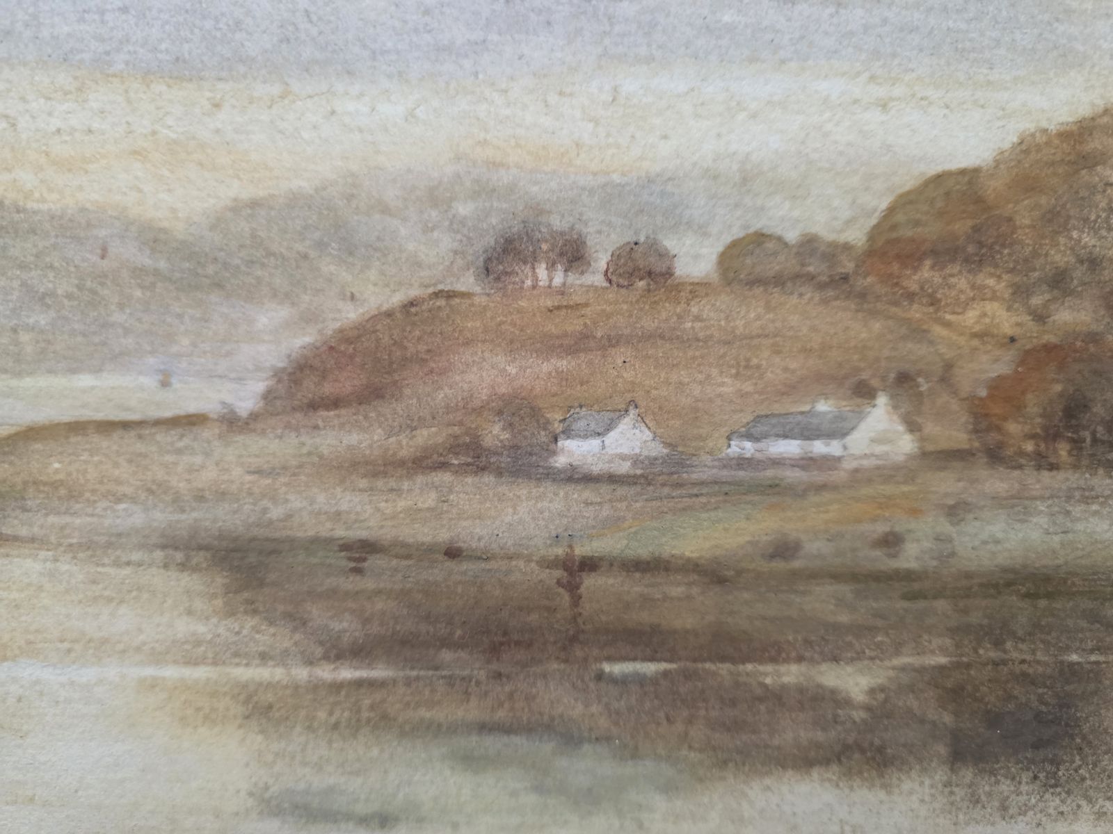 James Scott Kinnear (1846–1917), Castle Stalker, Signed Scottish Watercolour In Ornate Gilt Frame photo for sale
