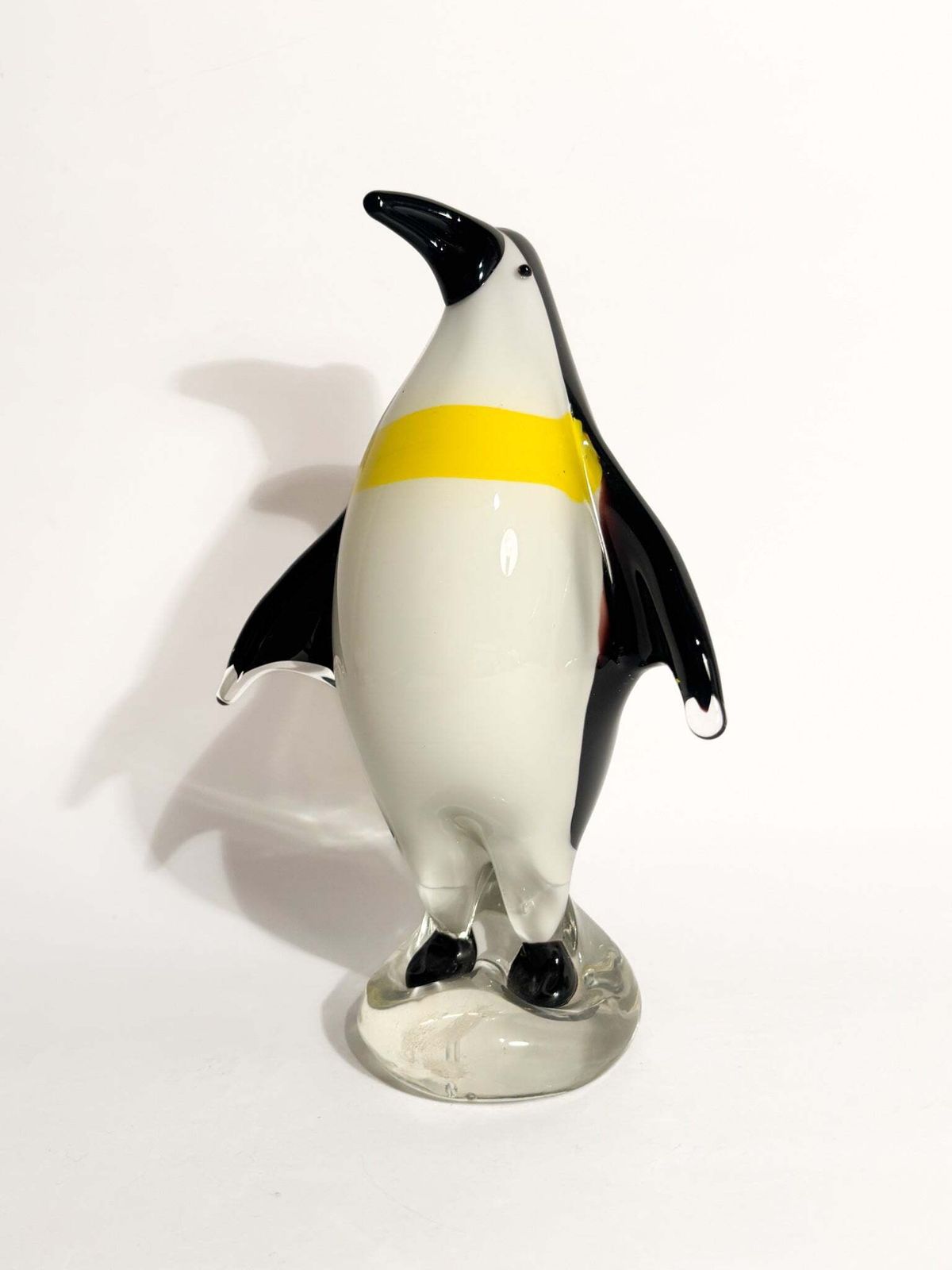 Murano Glass Penguin Sculpture From The 1980s