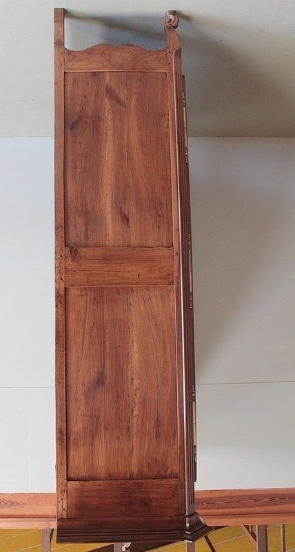 Furniture Cabinet Louis XV Cherrywood & Ash 19th photo