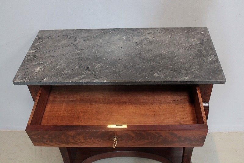 Mahogany Restoration Console 19th photo for sale