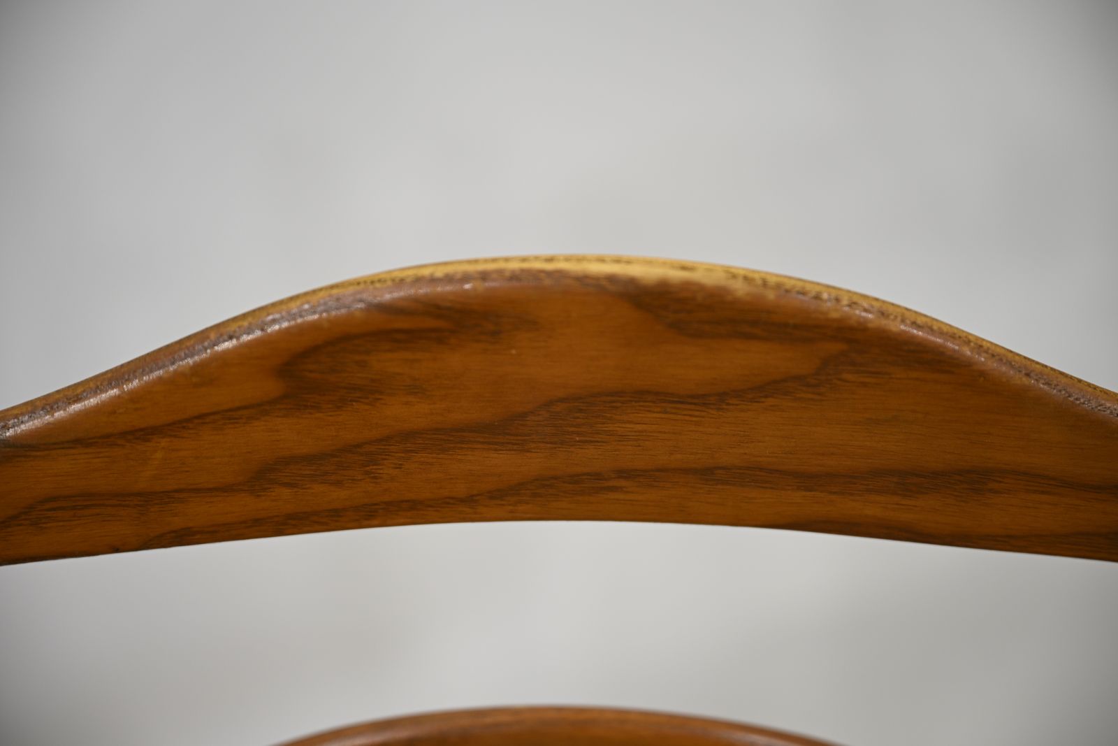 photo vintage Ercol Set Of 4 Dining Chairs Light Finish Ladderback 1970s Free Uk Delivery*