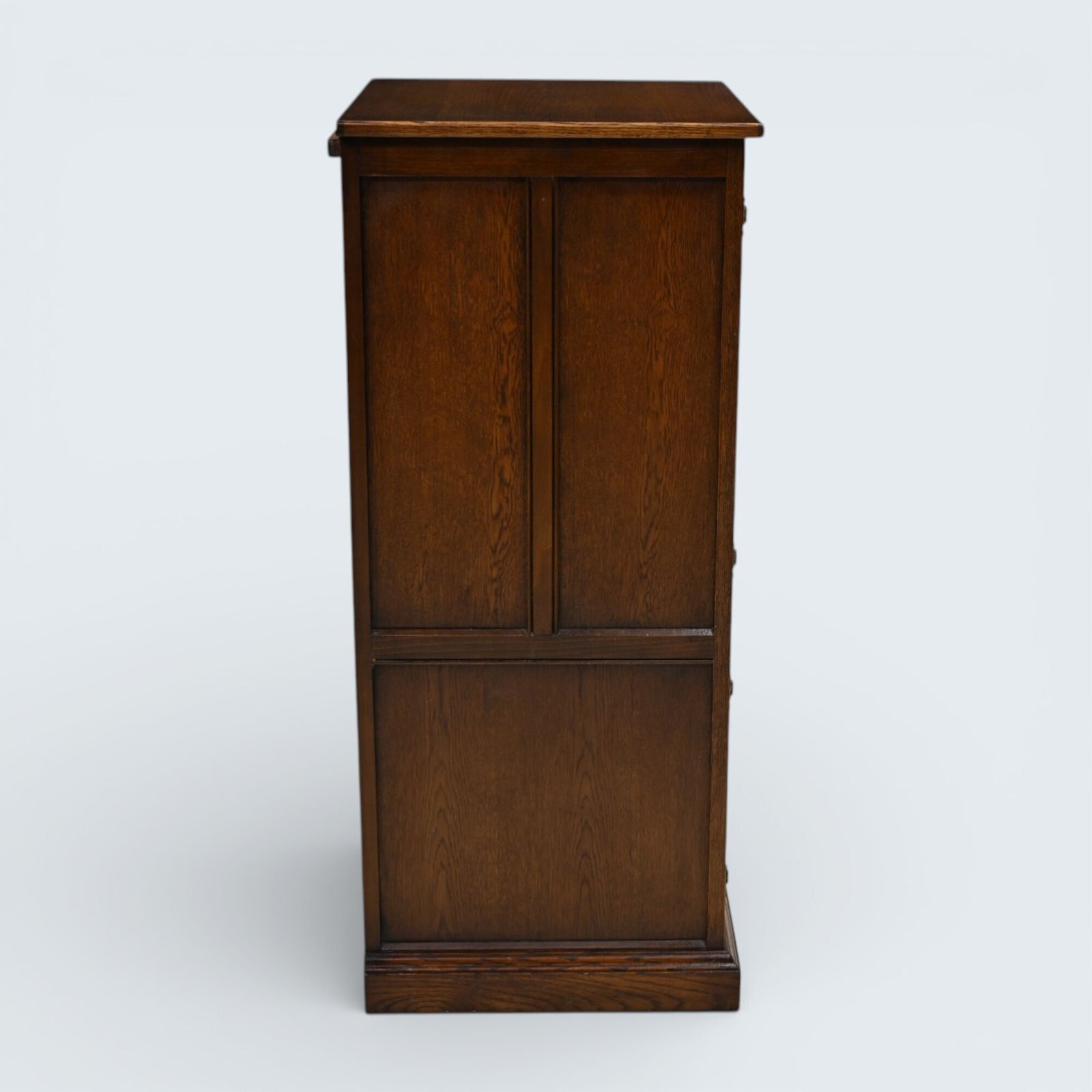 Old Charm Hi Fi/Record Cabinet 2 Adjustable Shelves Light Oak Free Uk Delivery* photo buy