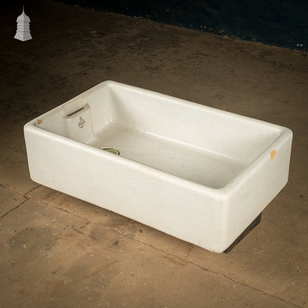 Royal Doulton Belfast Sink With Weir Overflow, Reclaimed