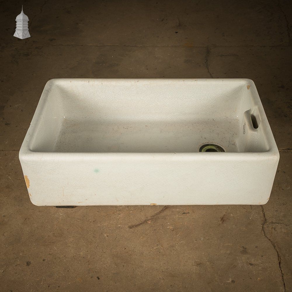 Royal Doulton Belfast Sink With Weir Overflow, Reclaimed photo for sale