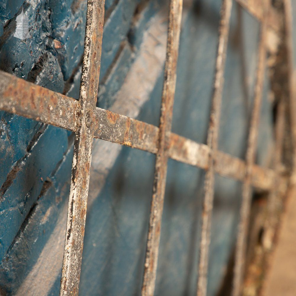 Diamond Lattice Gate, Wrought Iron photo furniture