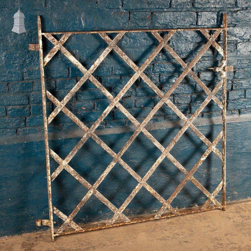Diamond Lattice Gate, Wrought Iron photo 306.0