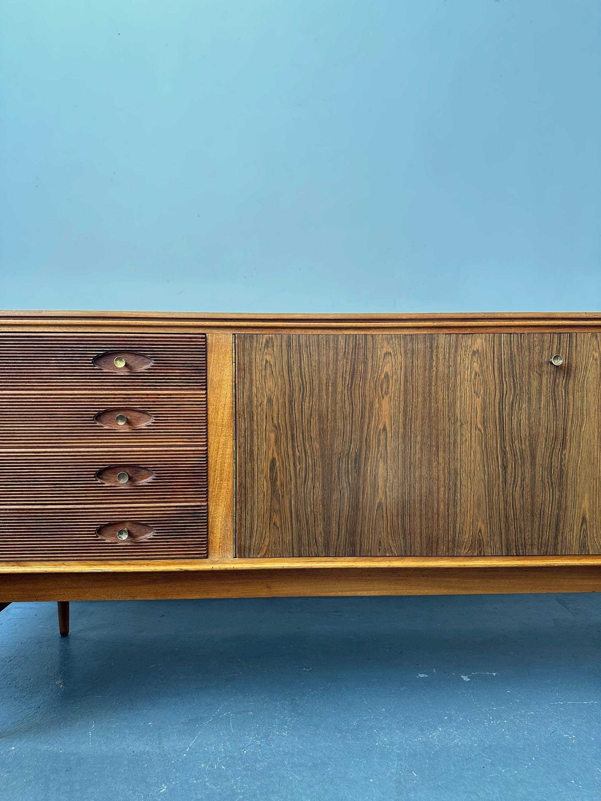 Vintage 1950s Robert Heritage For Archie Shine Hamilton Rosewood & Teak. Danish Heals Mid Century photo vintage