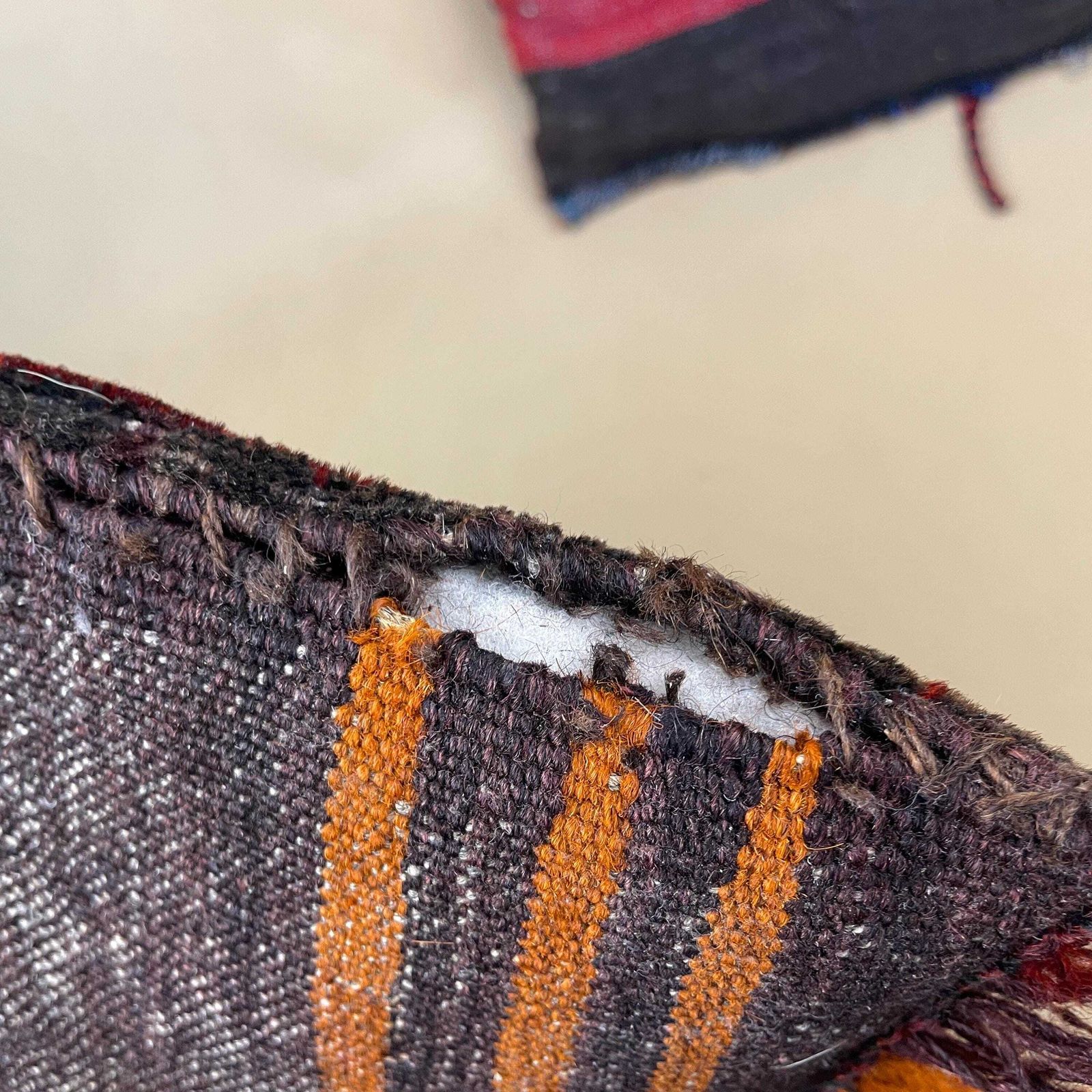 59.0 Moroccan Cushion Covers Handwoven Wool Kilim Berber Geometric Pair Set Of 2 Filled Scatter Cushion Sofa Pillow Boho Decorative photo