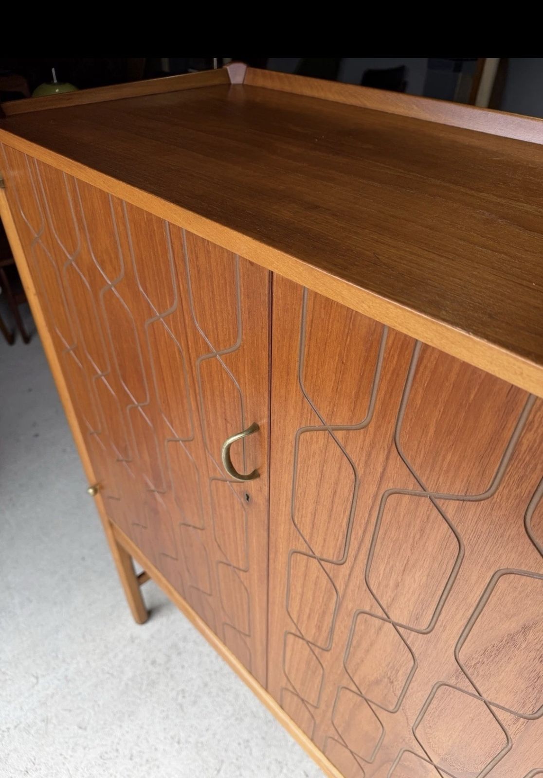 Swedish Mid Century High Sideboard Cabinet By David Rosen For Westbergs Möbler photo vinterior