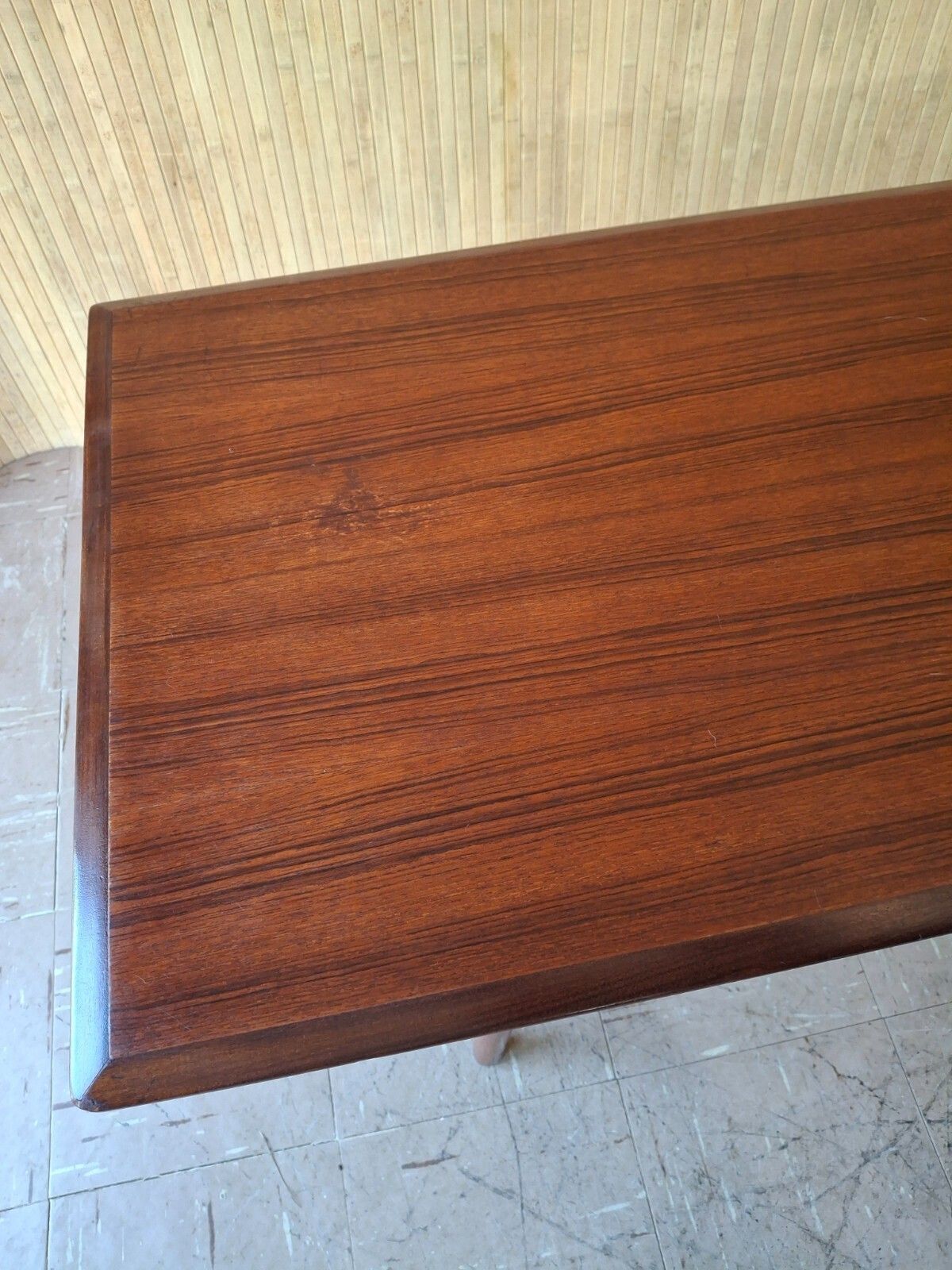 450.0 Fab Mid Century 1960s Danish Hakon Madsen Long Teak Coffee Table photo
