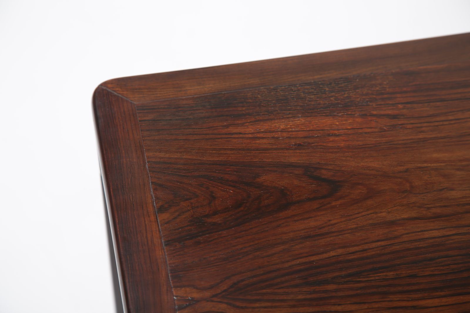 Grand Mid Century Swedish Coffee Table In Figured Rosewood, Sweden, 1960s photo vinterior