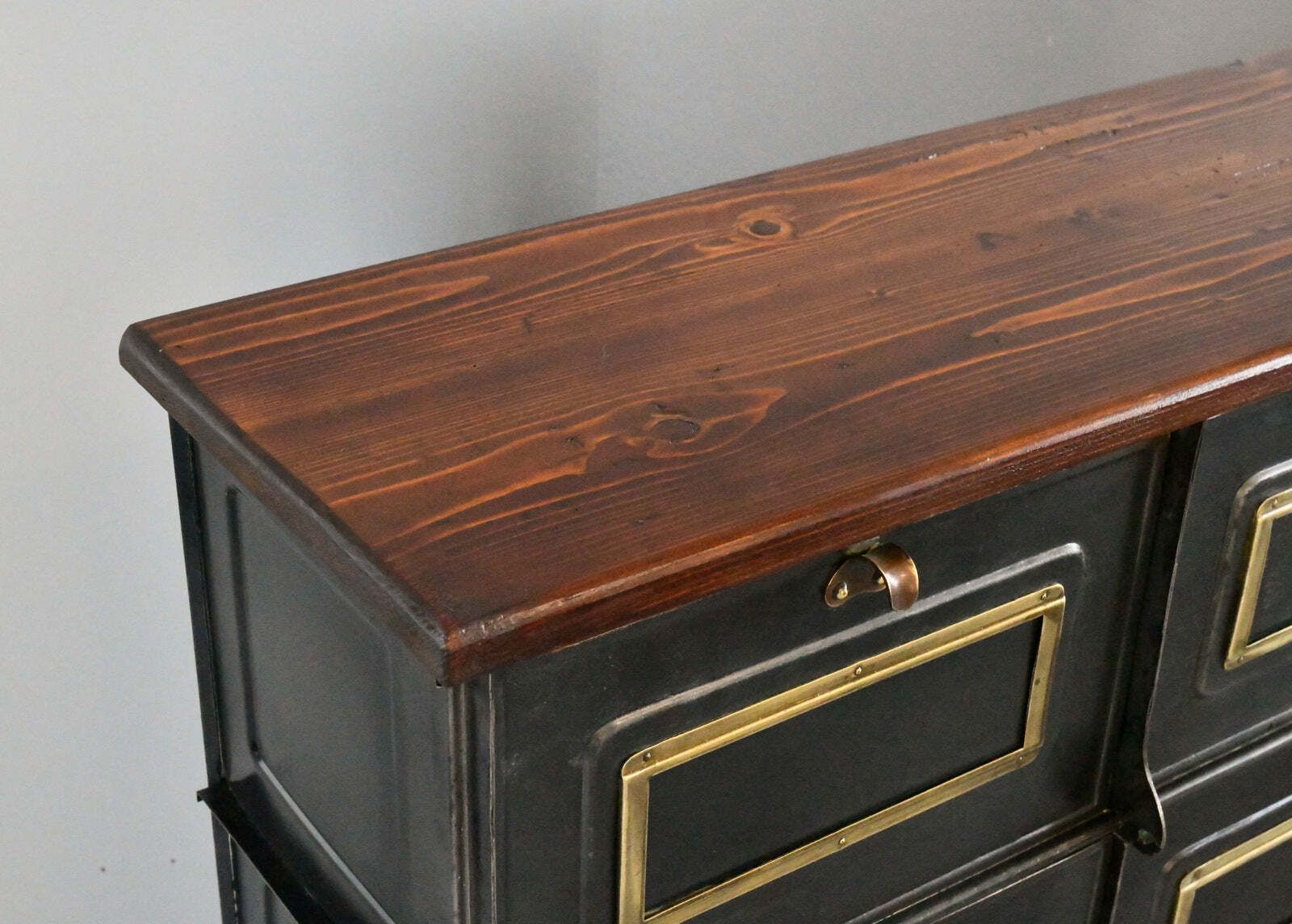 Wolf Netter And Jacobi Strafor Clapets Industrial Cabinet Circa 1910 photo for sale